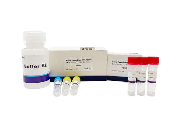 Het Dierlijke Weefsel Directe PCR van de laboratoriumreagens Uitrustingen die PCR direct van dierlijk weefsel zonder vroegere DNA-reiniging uitvoeren