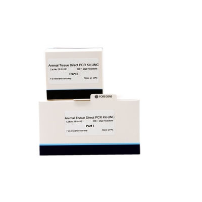 Geoptimaliseerde Anti-vervuilings PCR Directe PCR van het systeem Dierlijke Weefsel Uitrustingen UNG voor identificatie van transgenosis