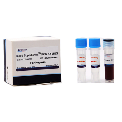 PCR van bloedsuperdirecttm Uitrusting (UNG) - de Polymerasepcr van Heparinedna uitrustingspcr producten