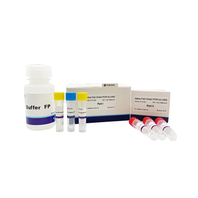 Moleculaire biologiepcr Directe PCR van reagens Gestreepte Vissen Uitrusting met UNG zonder vroegere DNA-reiniging