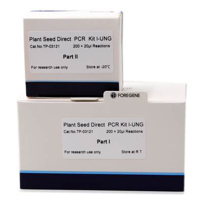 Directe PCR Uitrusting I UNG voor Installatiezaden die Lage Polysaccharide en Polyphenol Componenten bevatten