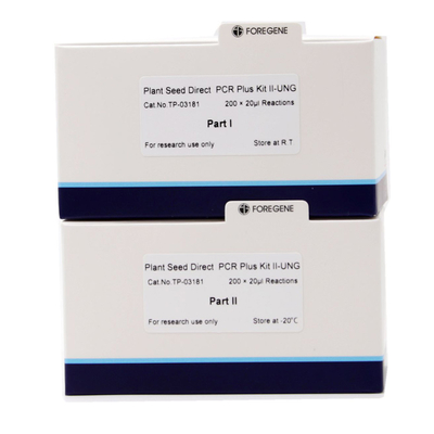 Directe PCR van het installatiezaad Uitrusting II UNG-Lysis de Ladingsbuffer van Bufferce ISO voor Transgenic Installaties