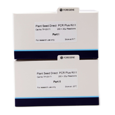 Directe PCR van het installatiezaad plus Uitrusting I voor Installatiezaden die Polysaccharide en Polyphenol Componenten bevatten