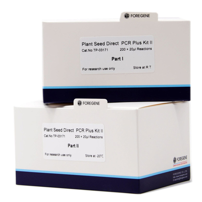 Directe PCR van het installatiezaad plus Uitrusting I voor Installatiezaden die Polysaccharide en Polyphenol Componenten bevatten