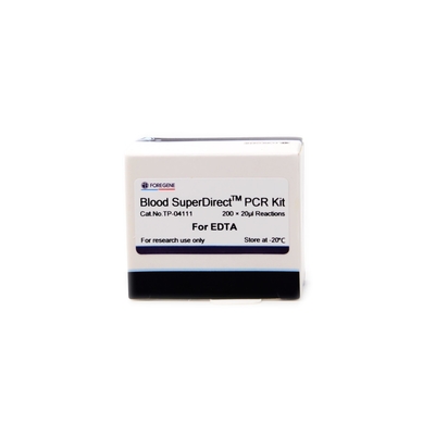 Het Bloed anticoagulated de Super Directe PCR van de laboratoriumreagens Uitrustingen die geheel bloed gebruiken met EDTA