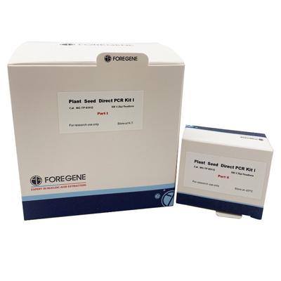Planten Directe PCR van het installatiezaad Uitrusting III UNG voor laag polysaccharide en polyphenol zadensteekproeven