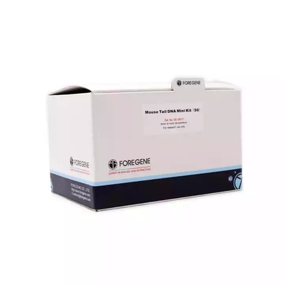 DNA van DNA Mini Isolation Kit Extract Genomic van de muisstaart van Muisstaart binnen 1 Uur