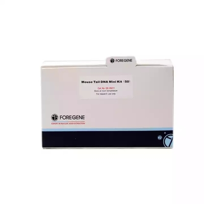 DNA van DNA Mini Isolation Kit Extract Genomic van de muisstaart van Muisstaart binnen 1 Uur