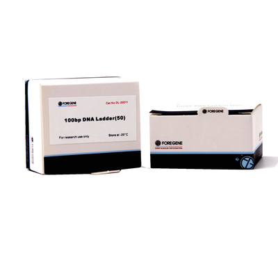 DNA-Teller 700 500 μL de Ladderuitrustingen van Verpakkings 50-700bp DNA