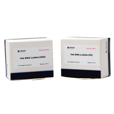 Teller 5000 van Foregenedna 400 de Teller van DNA van de Tests500x4 μL Verpakking 100bp-5000bp