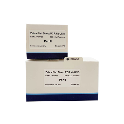Anti-vervuilings PCR Directe PCR van Systeem Gestreepte Vissen Uitrustingen (lysis 65℃) Met UNG-Enzym