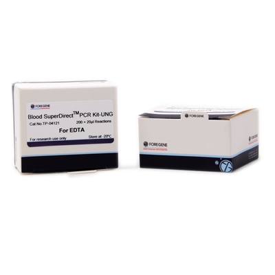 PCR van bloedsuperdirect Uitrustingsedta UNG voor Dentification van het Gehele Bloed van Anticoagulated