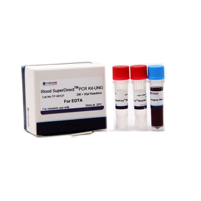 PCR van bloedsuperdirect Uitrustingsedta UNG voor Dentification van het Gehele Bloed van Anticoagulated