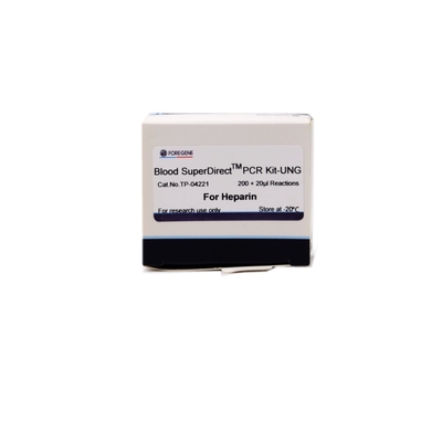 PCR van bloedsuperdirect Uitrusting UNG - Heparine voor de Ziekenhuizenlaboratoria van Opsporingscentra