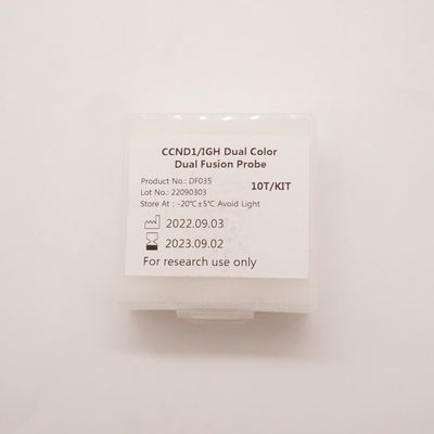 CCND1/IGH Dual Fusion-sondekit voor het detecteren van afwijkingen van menselijk CCND1/IGH-gen