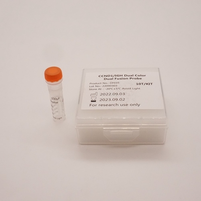 CCND1/IGH Dual Fusion-sondekit voor het detecteren van afwijkingen van menselijk CCND1/IGH-gen