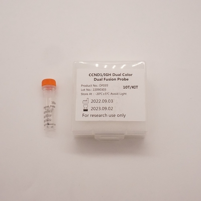 CCND1/IGH Dual Fusion-sondekit voor het detecteren van afwijkingen van menselijk CCND1/IGH-gen
