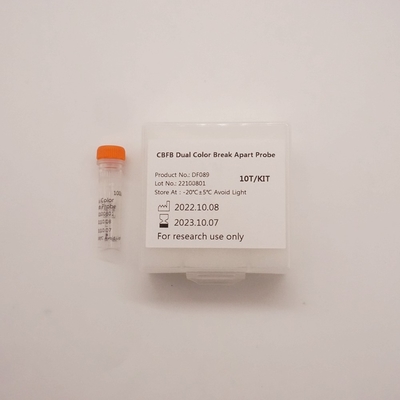 Fluorescentie In Situ Hybridisatie Reagens CBFB Dual Color Break Apart Probe