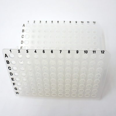 Foregene 10 Platen Kit Lab Consumables Transparent 96 goed PCR Plaat 100ul 200ul