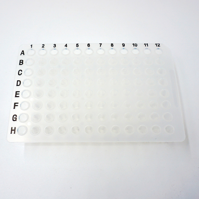 Foregene 10 Platen Kit Lab Consumables Transparent 96 goed PCR Plaat 100ul 200ul