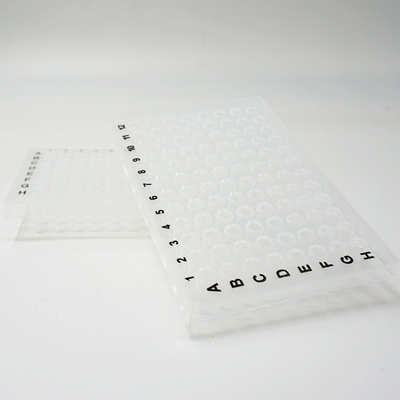 Foregene 10 Platen Kit Lab Consumables Transparent 96 goed PCR Plaat 100ul 200ul