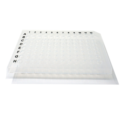 Foregene 10 Platen Kit Lab Consumables Transparent 96 goed PCR Plaat 100ul 200ul