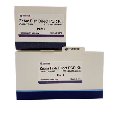 PCR de Vissen Directe PCR Kit For Freshwater Fish Tissues van vriespunt van de Systeembuffer Gestreepte Steekproeven