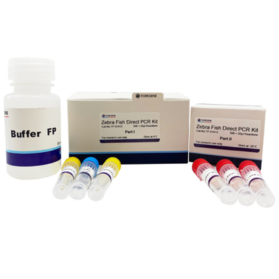 PCR de Vissen Directe PCR Kit For Freshwater Fish Tissues van vriespunt van de Systeembuffer Gestreepte Steekproeven