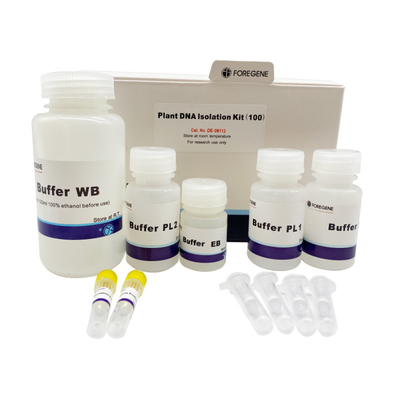 OEM ODM van de de Isolatieextractie van DNA van Installatiegenomic het Gebruik van Kit For University Plant Lab
