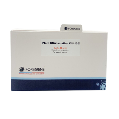 OEM ODM van de de Isolatieextractie van DNA van Installatiegenomic het Gebruik van Kit For University Plant Lab