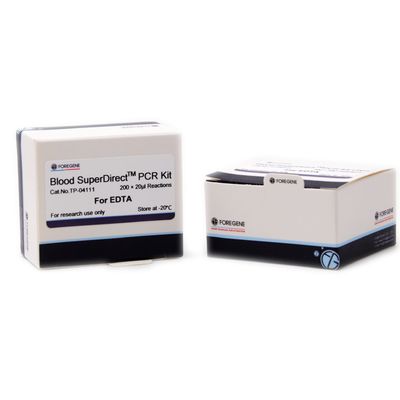 Versterkings Directe PCR Uitrustingen met EDTAbloed Anticoagulated 500ul