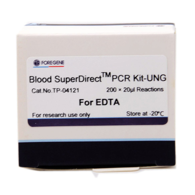 Bloed het Super Directe PCR Gehele Bloed Anticoagulated van het Uitrustingenung Gebruik met EDTA 50T