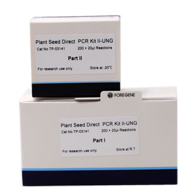 Lage van het de Installatiezaad van Polysaccharidepolyphe Directe PCR Uitrustingen 50T zonder Vroegere DNA-Reiniging