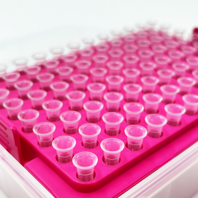 100% de Pipetuiteinden van de polypropyleen10ul Filter Vrij van DNA-RNA