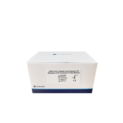 48/96 Testscovid 19 rechts-PCR Ce Covid van de Testuitrusting 19 Uitrustingen van Nucleic Zuurtest