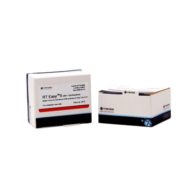 Omgekeerde Gemakkelijke II Hoofdpremix van het Transcriptiesysteem rechts voor PCR product cDNA synthese In real time