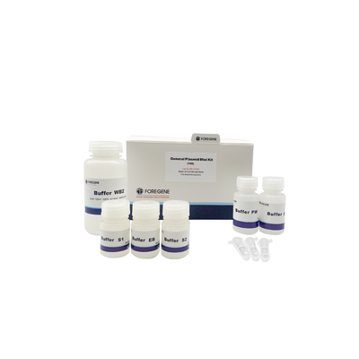 De algemene van de Isolatiekit purification column plasmid van Plasmide Minidna Extractie van DNA