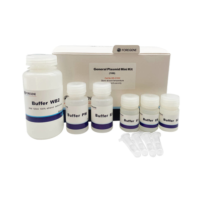 Van de de Reagens de Algemene Plasmide van het hoge Zuiverheidslaboratorium Isolatie Kit Purification Column van DNA Mini