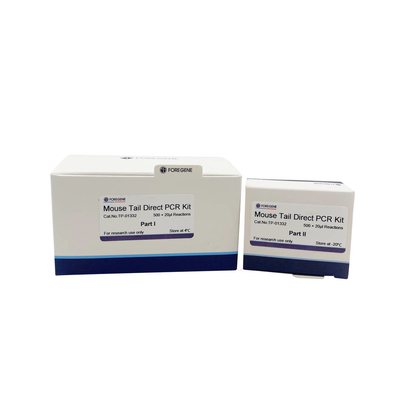 De Staart Directe PCR Kit High van de zuiverheidsmuis PCR van de de Extractieopbrengst van DNA Uitrusting zonder DNA-de kolomreiniging van de Reinigingsrotatie