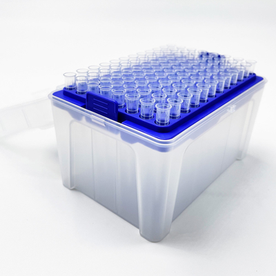 De ingevoerde Medische pp-Materialen Pipette Uiteinden 100ul met Vrij DNase en Vrije RN-ase