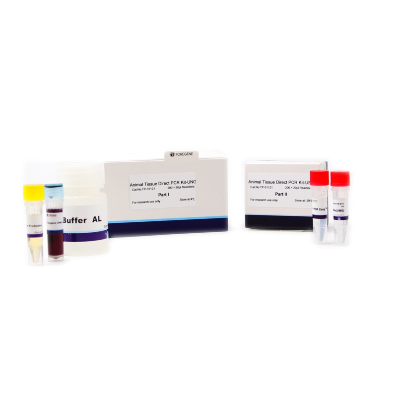 Geoptimaliseerde Anti-vervuilings PCR Directe PCR van het systeem Dierlijke Weefsel Uitrustingen UNG voor identificatie van transgenosis