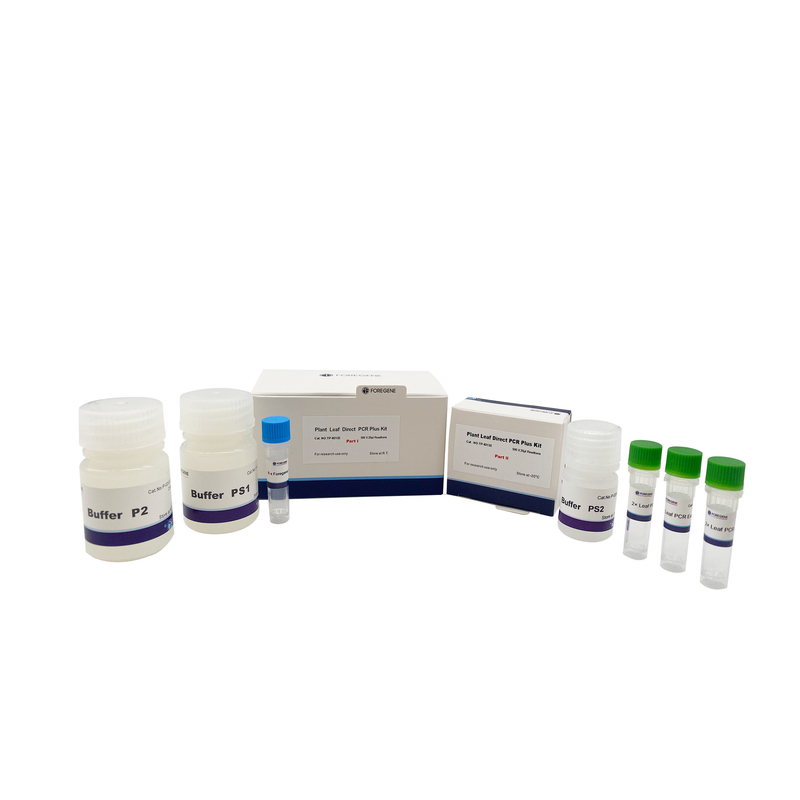 Directe verlaat PCR van het installatieblad plus Kit For-installatie het bevatten van hoge polysaccharide en polyphenol componenten