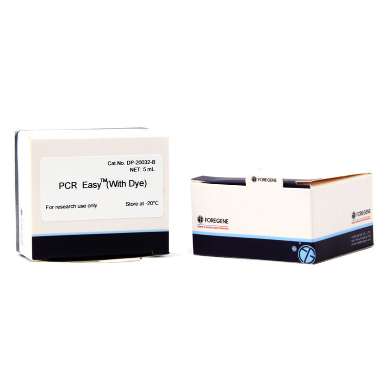 PCR Gemakkelijk (met Kleurstof) Kit Efficient PCR Reactiepremix Systeem voor Moleculair Bioonderzoek