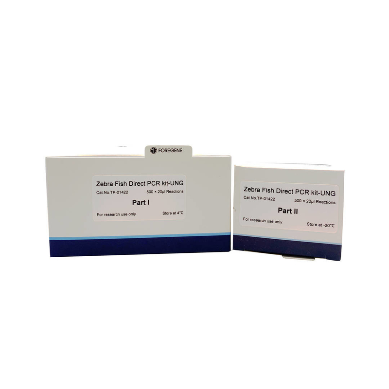 Anti-vervuilings PCR Directe PCR van Systeem Gestreepte Vissen Uitrustingen (lysis 65℃) Met UNG-Enzym