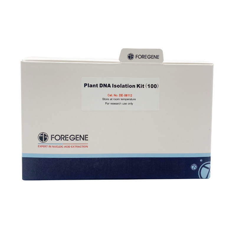 OEM ODM van de de Isolatieextractie van DNA van Installatiegenomic het Gebruik van Kit For University Plant Lab