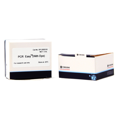 PCR Gemakkelijk (met Kleurstof) Kit Efficient PCR Reactiepremix Systeem voor Moleculair Bioonderzoek
