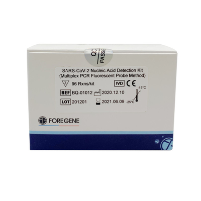 4 genenmutanten ABI 7500 COVID 19 rechts-PCR Testuitrusting 48 Rxns/-Uitrusting