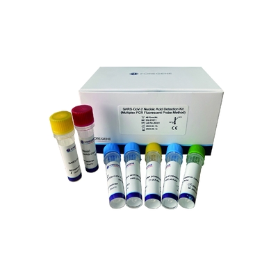48/96 Testscovid 19 rechts-PCR Ce Covid van de Testuitrusting 19 Uitrustingen van Nucleic Zuurtest